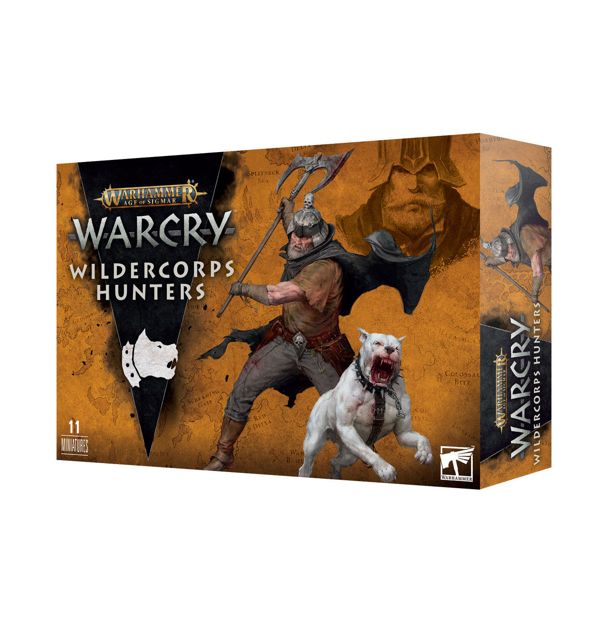 Games Workshop Warhammer Age Of Sigmar Warcry Wildercorps Hunters Plastic Box 112-12