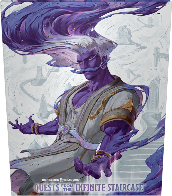 Dungeons & Dragons D&D Quests from The Infinite Staircase, Alternate Cover, Local Game Store Exclusive WOCD3707