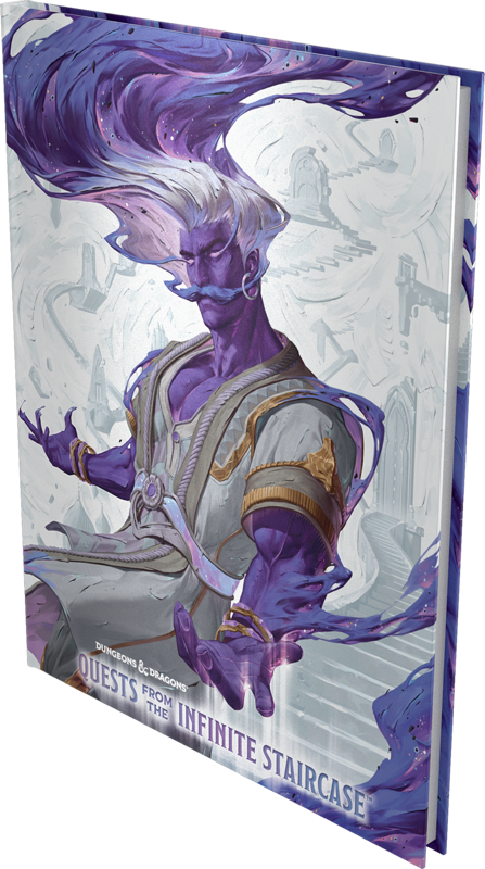 Dungeons & Dragons D&D Quests from The Infinite Staircase, Alternate Cover, Local Game Store Exclusive WOCD3707