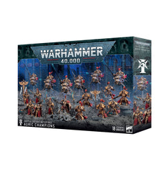 Games Workshop Warhammer 40K Adeptus Custodes Battleforce Auric Champions Plastic Box 01-20