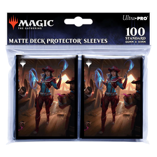 MTG Magic The Gathering CCG Outlaws of Thunder Junction 100ct Wild Card Deck Protector Sleeves Stella Lee UPI-38350