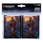 Ultra Pro Magic The Gathering CCG Outlaws of Thunder Junction 100ct Proud Deck Protector Sleeves Yuma UPI-38351