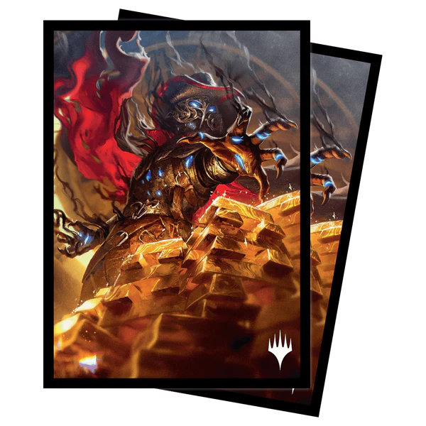 MTG Magic The Gathering CCG Outlaws of Thunder Junction 100ct Canny Acquisitor Deck Protector Sleeves Gonti UPI-38353