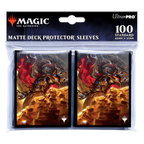 MTG Magic The Gathering CCG Outlaws of Thunder Junction 100ct Canny Acquisitor Deck Protector Sleeves Gonti UPI-38353