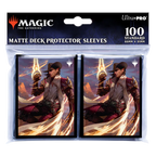 Ultra Pro Magic The Gathering CCG Outlaws of Thunder Junction 100ct Kellan, the Kid Key Art Deck Protector Sleeves UPI-38356