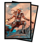 Ultra Pro Magic The Gathering CCG Outlaws of Thunder Junction 100ct Annie Flash, The Veteran Key Art Deck Protector Sleeves UPI-38358