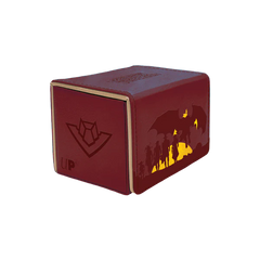 MTG Magic The Gathering CCG Outlaws of Thunder Junction Set Symbol and Gang Silhouette Alcove Edge Deck Box UPI-38372