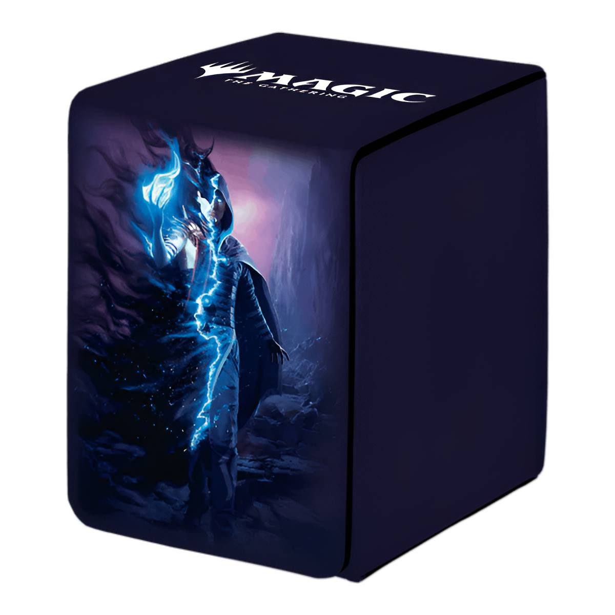 Ultra Pro Magic The Gathering CCG Outlaws of Thunder Junction Jace, Reawakened Alcove Flip Deck Box UPI-38371