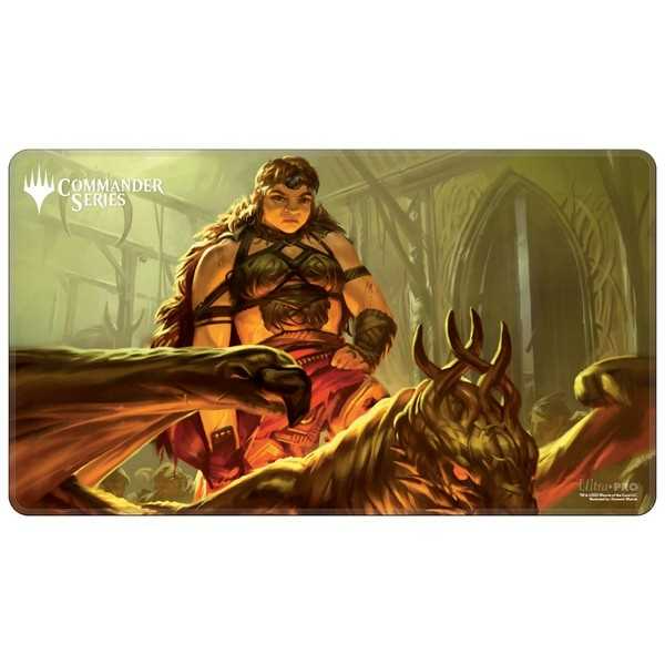 MTG Magic The Gathering CCG Commander Series Release 1 Mono Color Q1 2024 Stitched Edge Playmat Magda UPI-38300