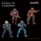 Mantic Games Halo Flashpoint The Tactical Miniatures Game Spartan Edition for 2 Players MANHA102