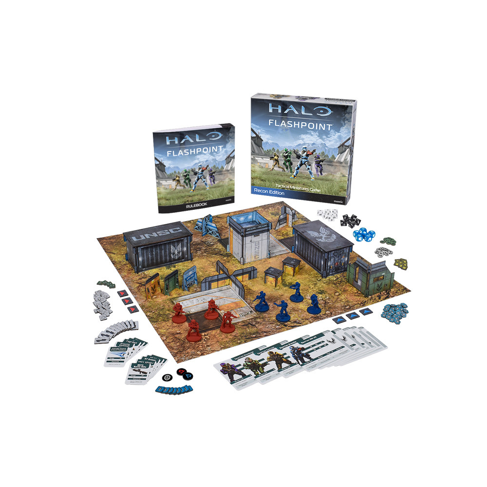 Mantic Games Halo Flashpoint Recon Edition Tactical Sci-Fi Miniatures Game MANHA101