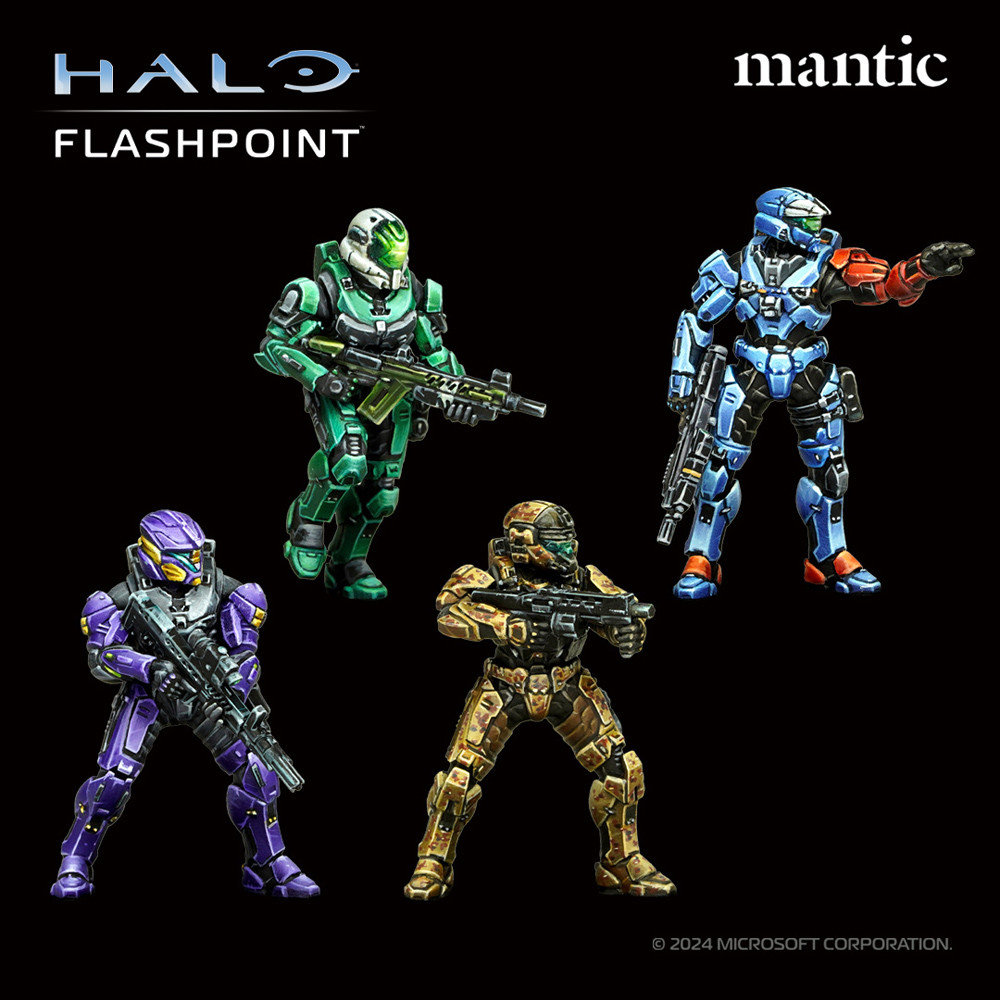 Mantic Games Halo Flashpoint Recon Edition Tactical Sci-Fi Miniatures Game MANHA101