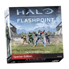 Mantic Games Halo Flashpoint The Tactical Miniatures Game Spartan Edition for 2 Players MANHA102