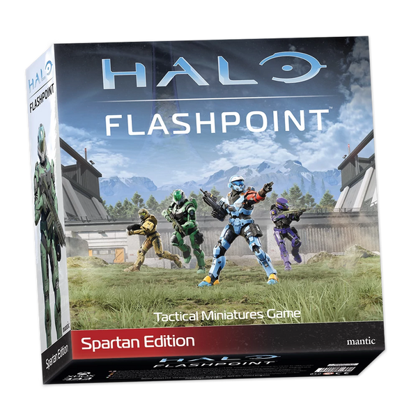 Mantic Games Halo Flashpoint The Tactical Miniatures Game Spartan Edition for 2 Players MANHA102