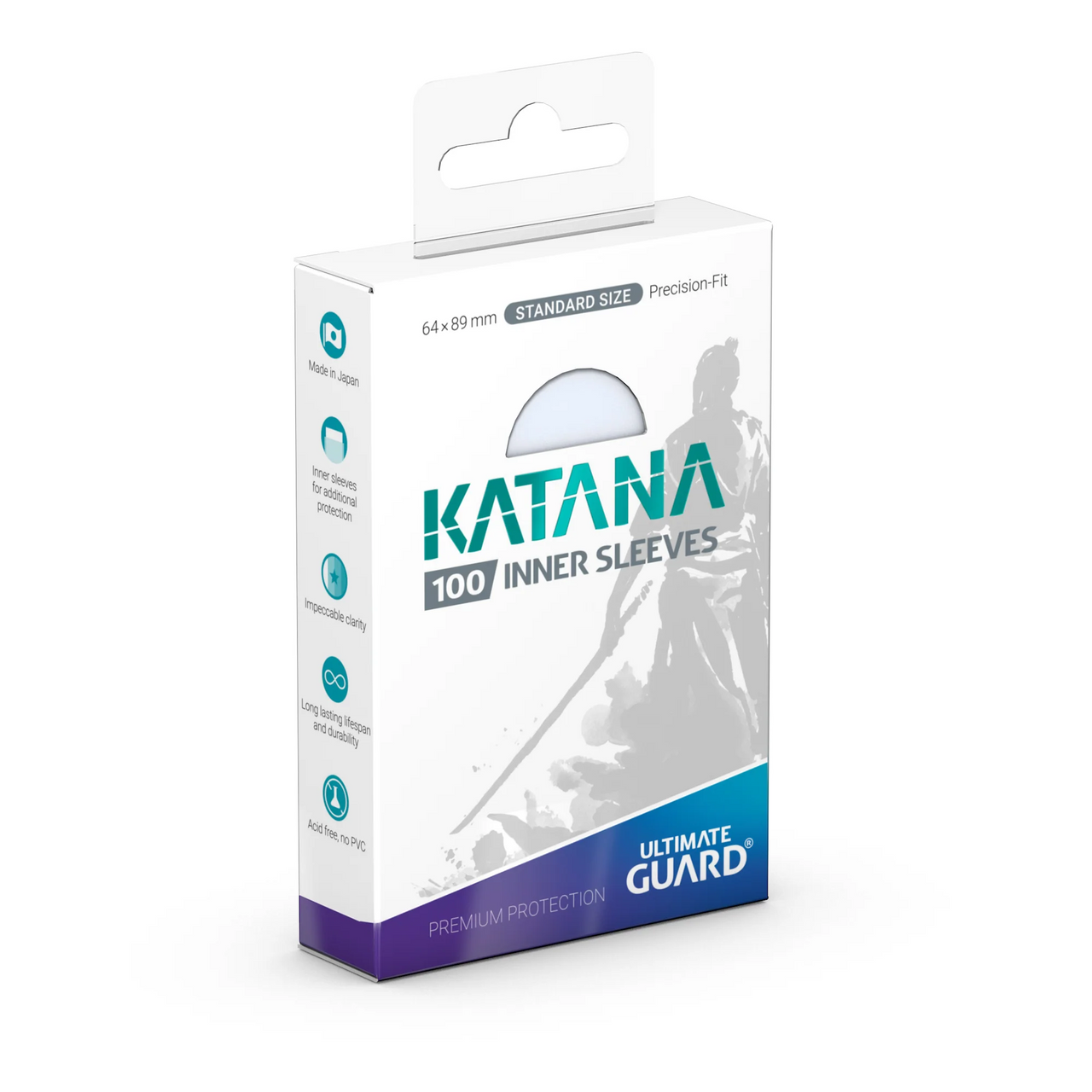 Ultimate Guard Card Sleeves Katana Sleeves Standard Size Great Wave 100ct UGD011418