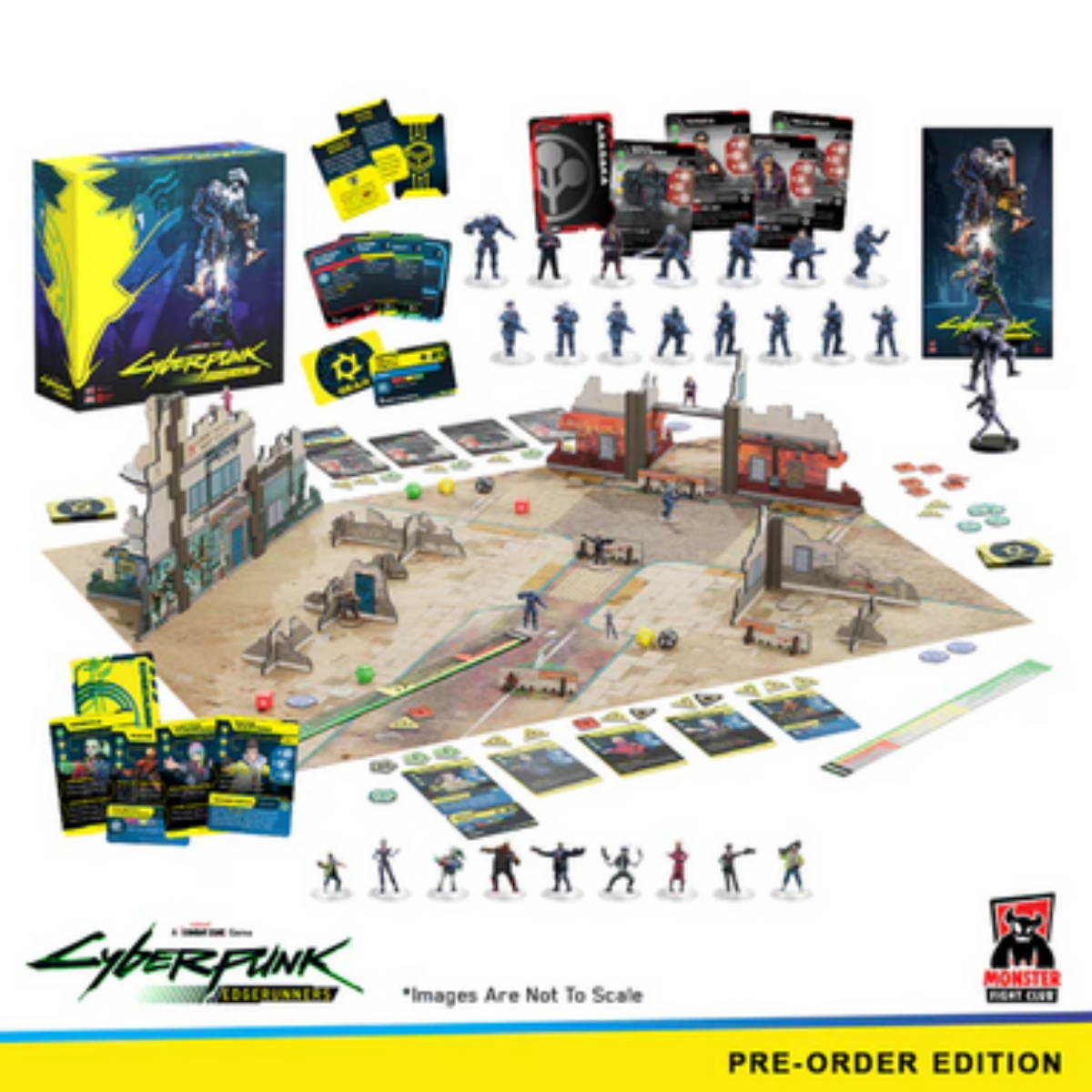 Monster Fight Club Cyberpunk Edgerunners Combat Zone Pre-order Edition MFC-46000-PRE