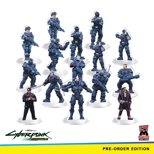 Monster Fight Club Cyberpunk Edgerunners Combat Zone Pre-order Edition MFC-46000-PRE