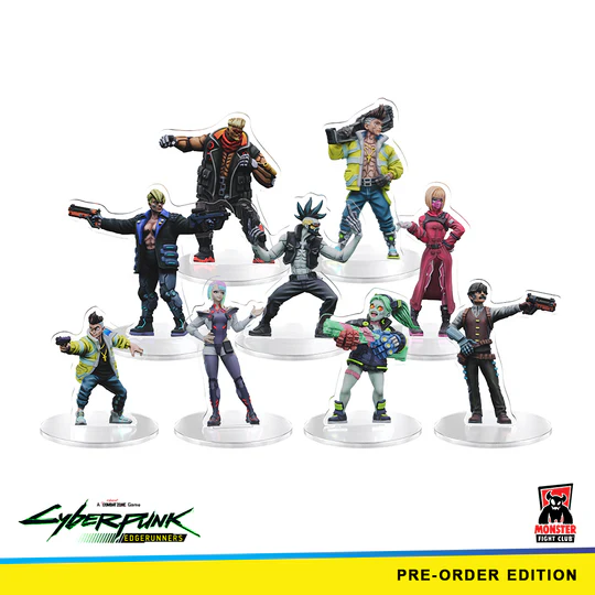 Monster Fight Club Cyberpunk Edgerunners Combat Zone Pre-order Edition MFC-46000-PRE