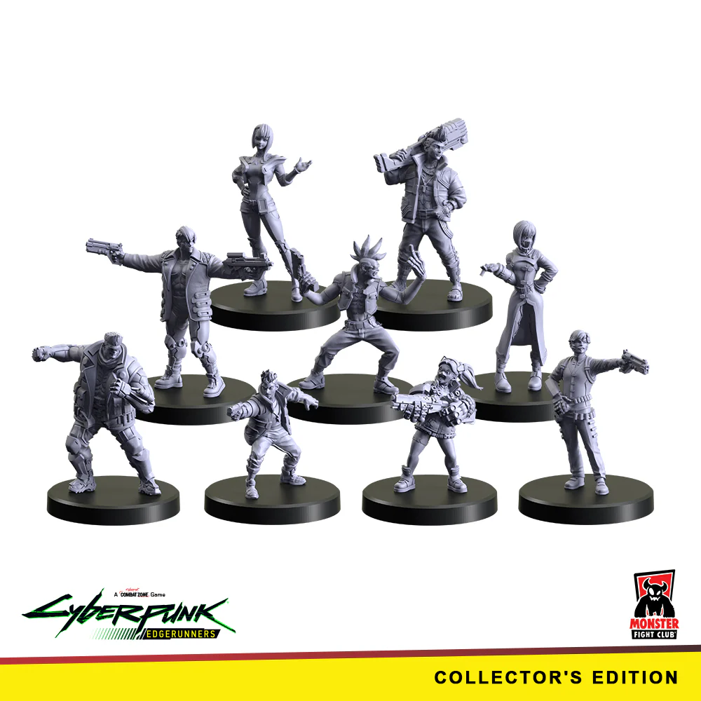Monster Fight Club Cyberpunk Edgerunners Combat Zone Collector's Edition MFC-46005-PRE-O