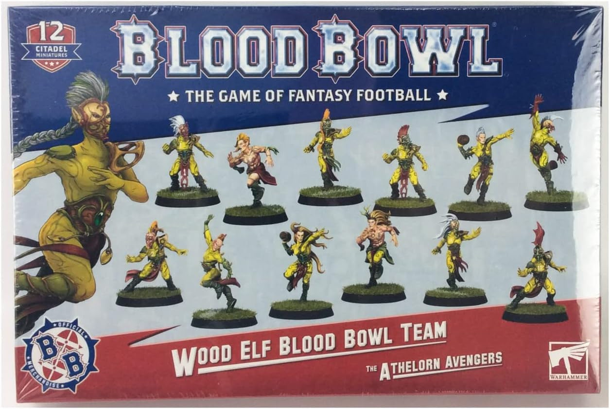 Games Workshop Blood Bowl The Game of Fantasy Football Elven Union Team Miniature 200-36