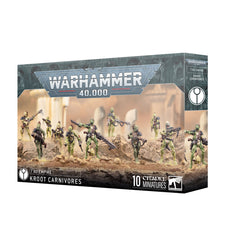 Games Workshop Warhammer 40K T'Au Empire Kroot Carnivore Squad Plastic Box 56-48