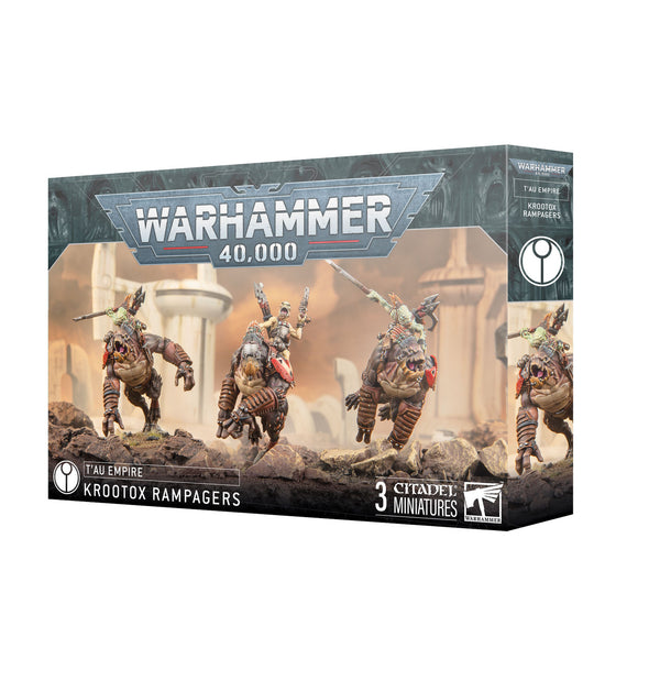 Games Workshop Warhammer 40K T'Au Empire Krootox Rampagers Plastic Box 56-49