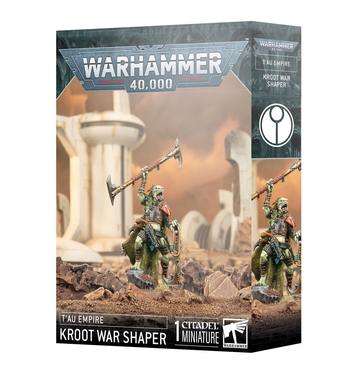 Games Workshop Warhammer 40K T'Au Empire Kroot War Shaper Plastic Box 56-55