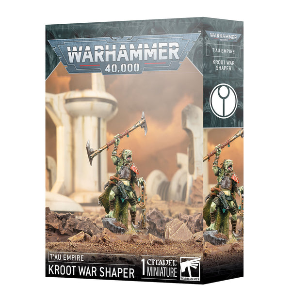 Games Workshop Warhammer 40K T'Au Empire Kroot War Shaper Plastic Box 56-55