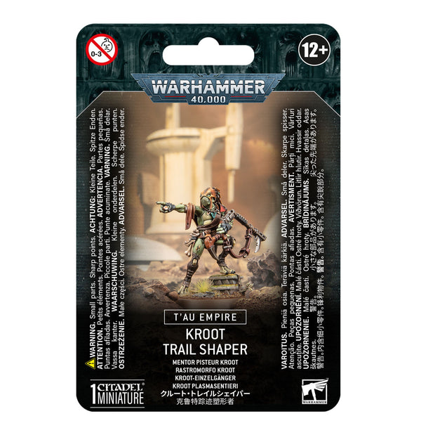 Games Workshop Warhammer 40K T'Au Empire Kroot Trail Shaper Plastic Clam 56-57