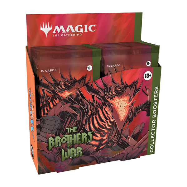 MTG Magic The Gathering CCG The Brothers War Collector Booster Display 12 MTG-CCG-BW-CollectorBoosterDisplay