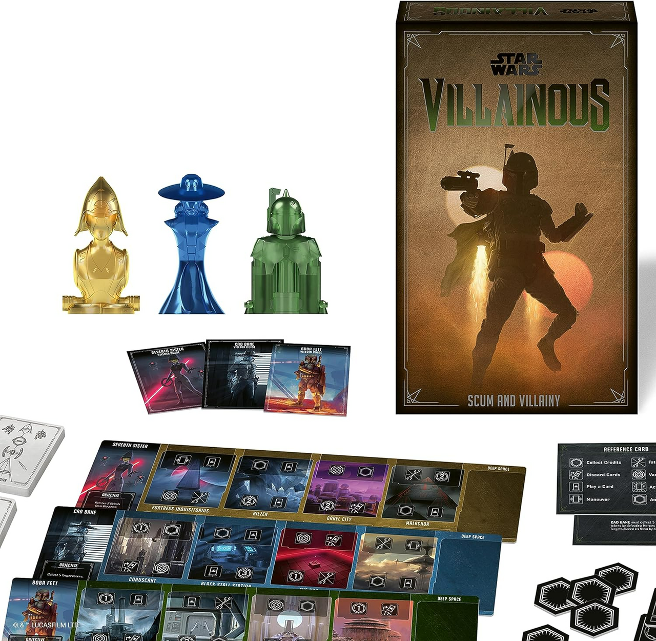Ravensburger Star Wars Villainous Scum & Villainy ExpansionStrategy Board Game RVB60002041
