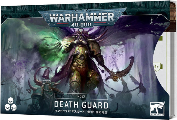 Games Workshop Warhammer 40K Armies Of Chaos Index Cards Death Guard English 72-42