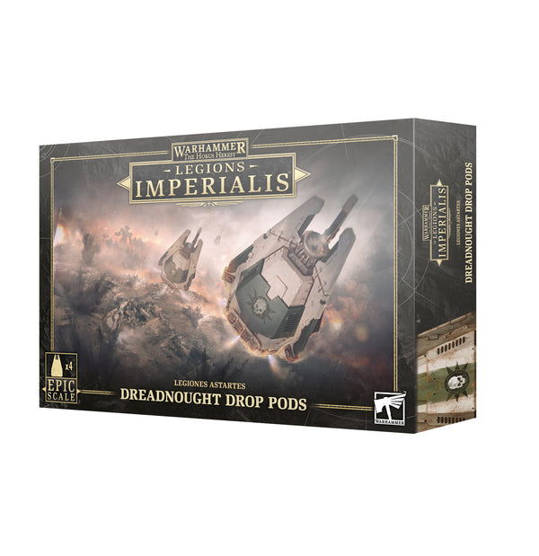 Games Workshop Horus Heresy Legions Imperialis Dreadnought Drop Pods Plastic Box 03-09