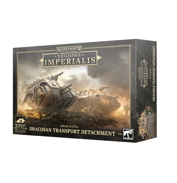 Games Workshop Horus Heresy Legions Imperialis Solar Auxilia Dracosan Transport Detachment Plastic Box 03-17