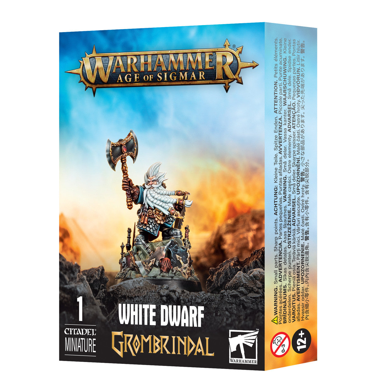 Games Workshop Grombrindal The White Dwarf Issue 500 Plastic Box WD-22