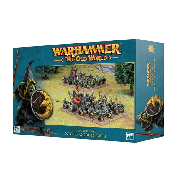 Games Workshop Warhammer The Old World Orc and Goblin Tribes Night Goblin Mob Plastic Box 09-10