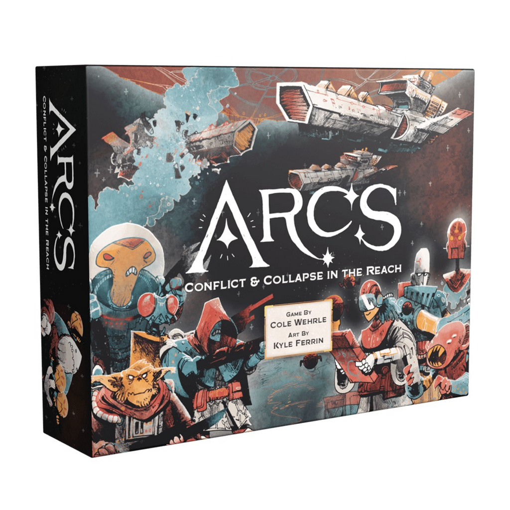 Leder Games Arcs Conflict and Collapse in the Reach SciFi Strategy Board Game LED06000