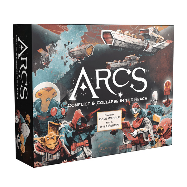 Leder Games Arcs Conflict and Collapse in the Reach SciFi Strategy Board Game LED06000