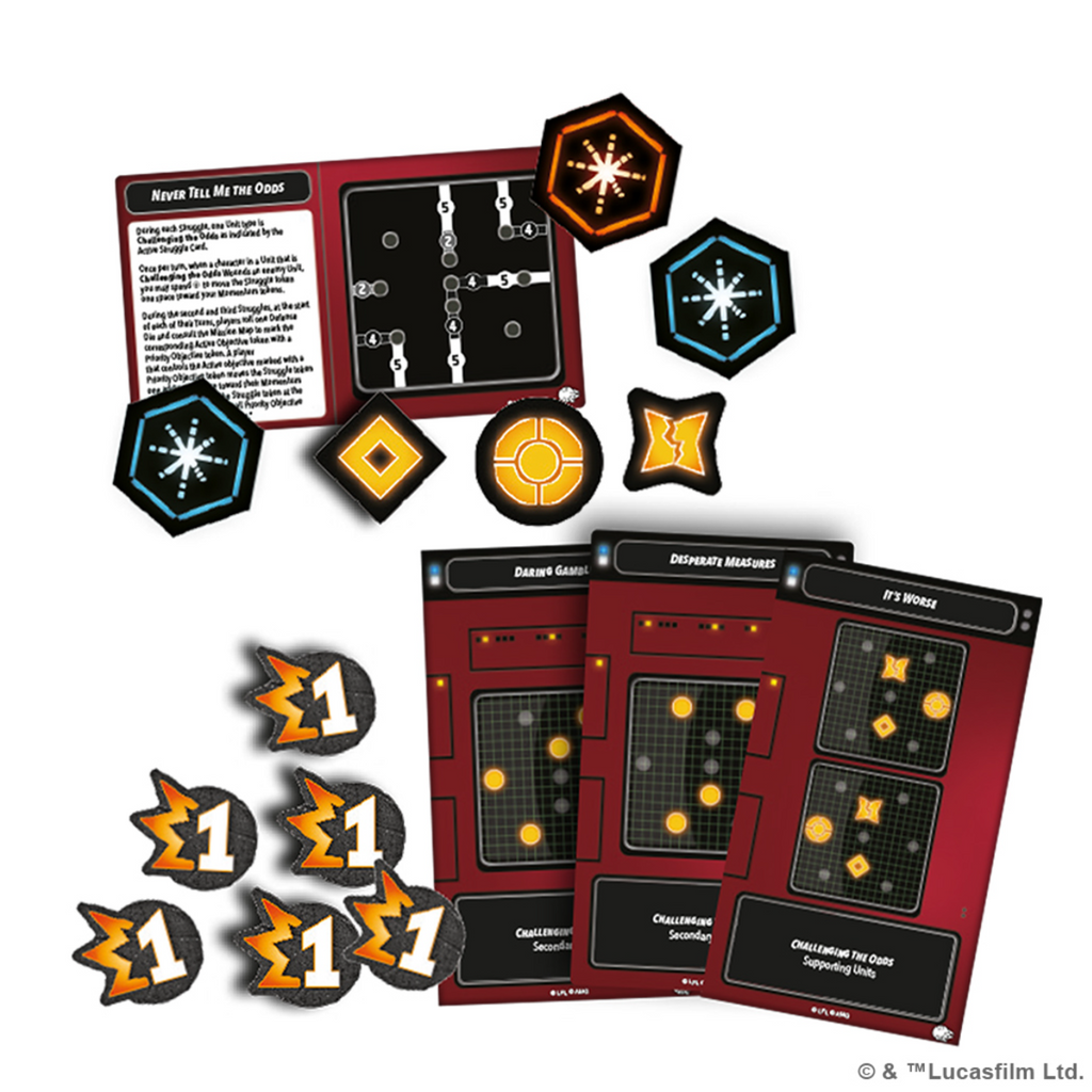 Star Wars Shatterpoint Never Tell Me The Odds Mission Pack SWP48