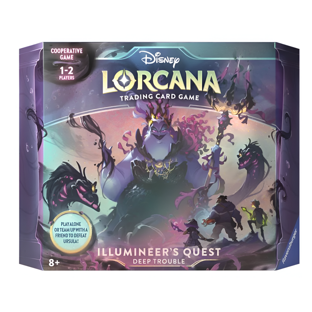 DisneyÂ Lorcana TCG Ursula'sÂ Return Illumineers Quest Deep Trouble DSNYLOR4-GIFTSET