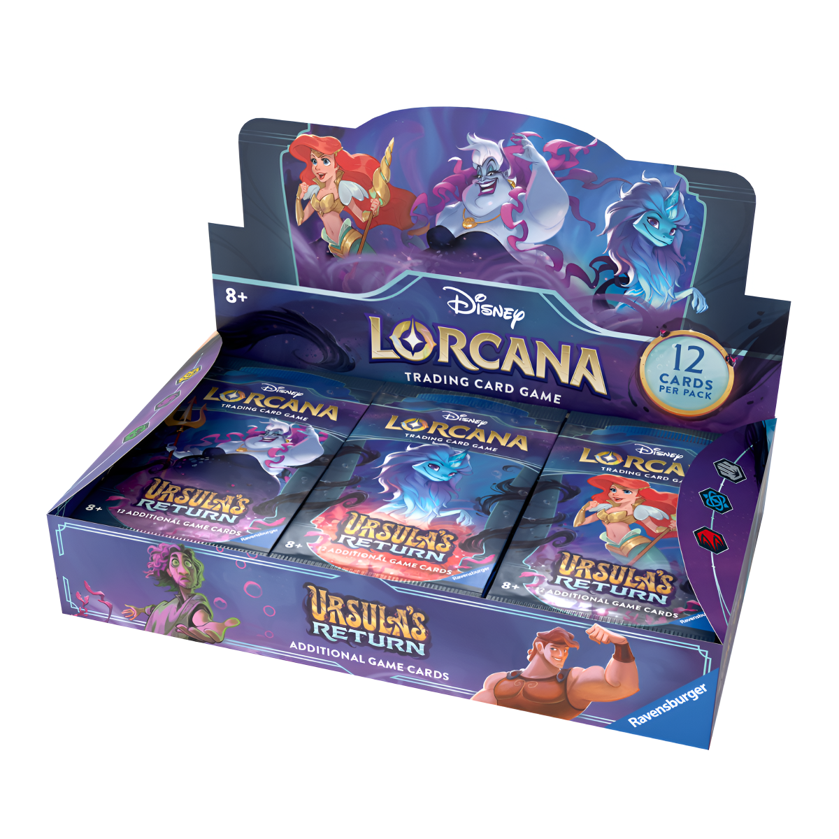 DisneyÂ Lorcana TCG Ursula'sÂ ReturnÂ Booster Box (24) DSNYLOR4-BB