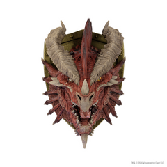 Wizkids Dungeon And Dragons D&D Replicas of the Realms: Ancient Red Dragon Trophy Plaque + Freight WZK68517