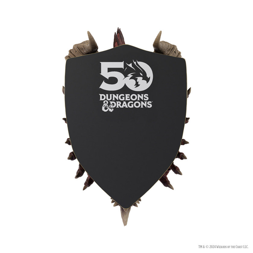 Wizkids Dungeon And Dragons D&D Replicas of the Realms: Ancient Red Dragon Trophy Plaque + Freight WZK68517
