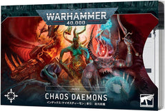 Games Workshop Warhammer 40K Armies Of Chaos Index Cards Chaos Daemons English 72-97