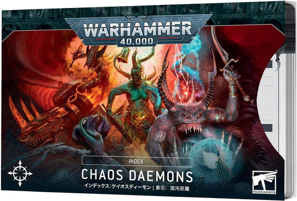 Games Workshop Warhammer 40K Armies Of Chaos Index Cards Chaos Daemons English 72-97