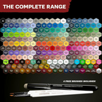 The Army Painter Warpaints Fanatic Complete Paint Set (Limited Edition) TAP-WP8070