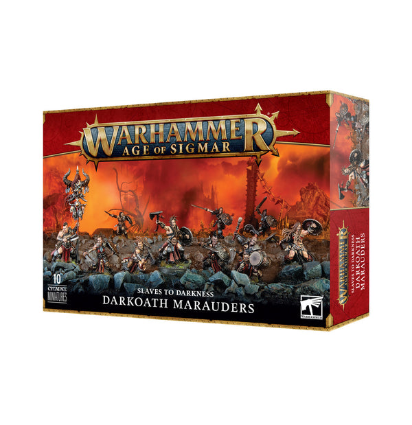 Games Workshop Warhammer Age Of Sigmar Slaves To Darkness Darkoath Marauders Plastic Box 83-52