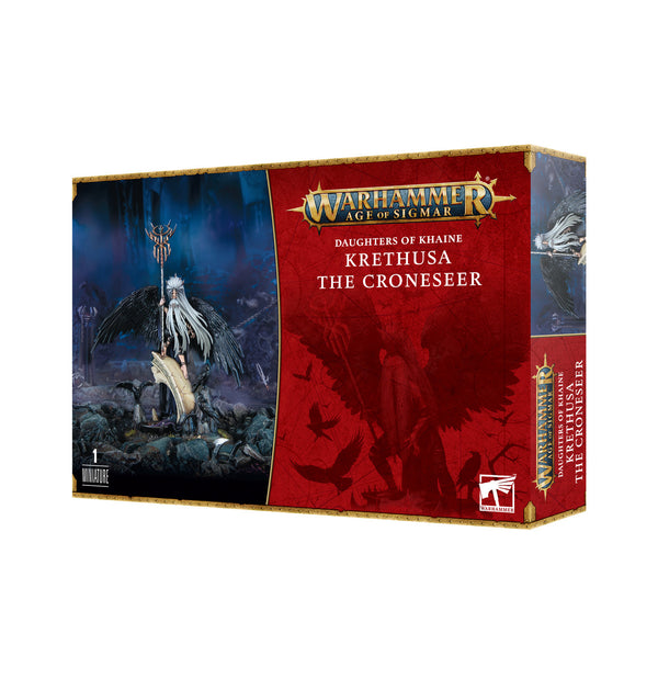 Games Workshop Warhammer Age Of Sigmar Daughters Of Khaine Krethusa The Croneseer Plastic Box 85-24