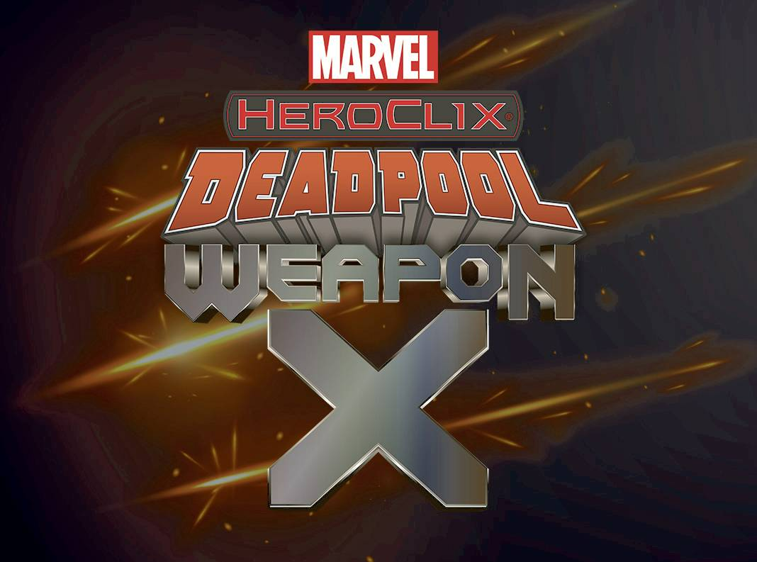 HeroClix Marvel Deadpool Weapon X Play at Home Kit WIZ84941