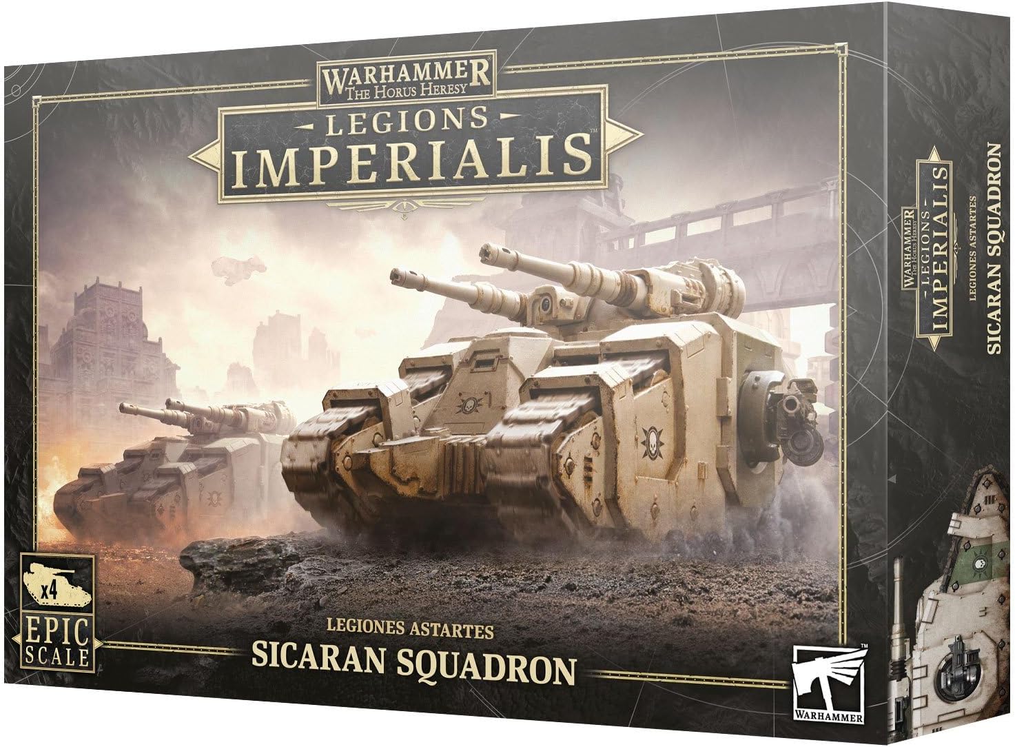 Games Workshop Horus Heresy Legions Imperialis Sicaran Squadron Plastic Box 03-03